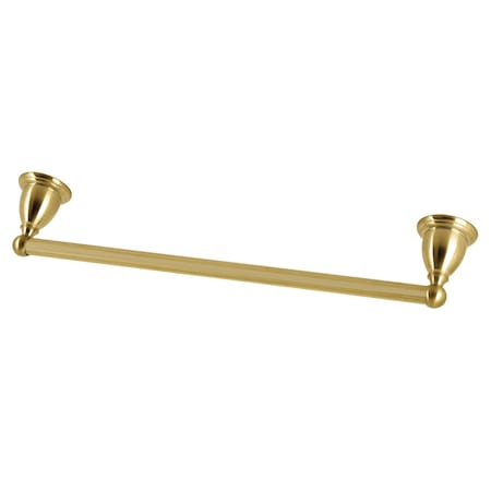 18Inch Towel Bar, Brushed Brass